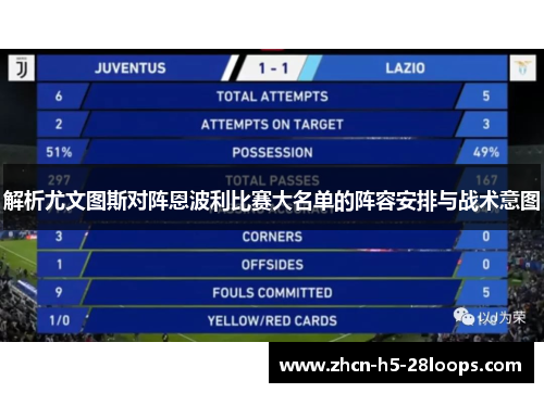 解析尤文图斯对阵恩波利比赛大名单的阵容安排与战术意图